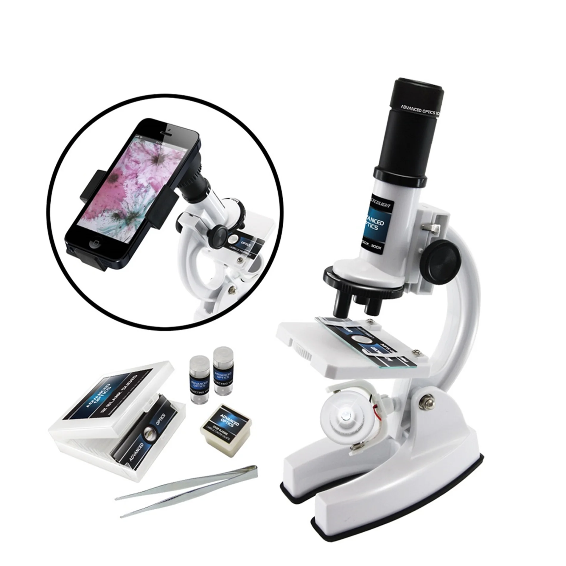 Smartphone-Connectable Microscope